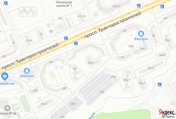 ЖК Дом по пр-кту Тракторостроителей, 52 к.1