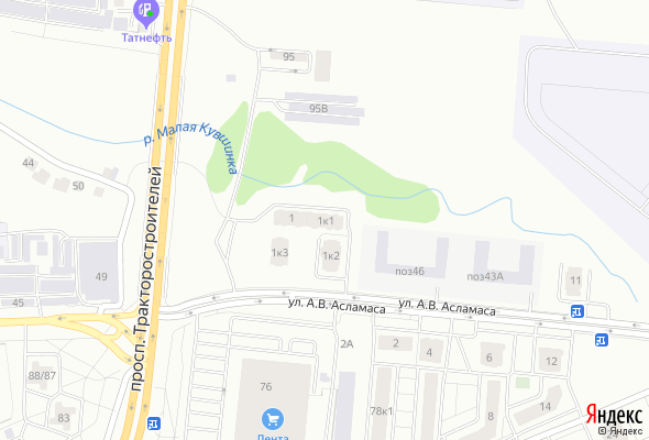 ЖК ул. Асламаса, 1 корп. 1