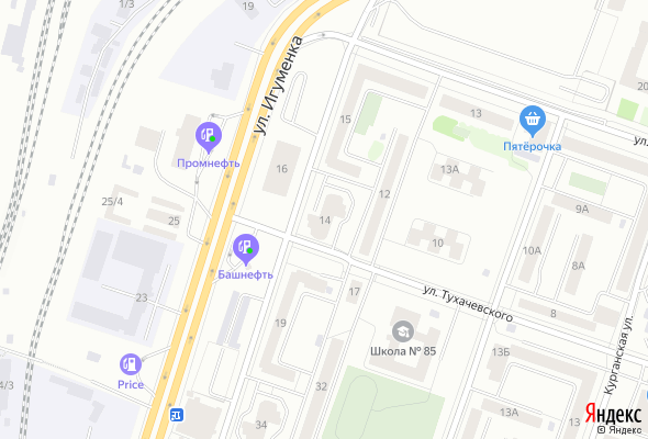 ЖК по ул. Тухачевского