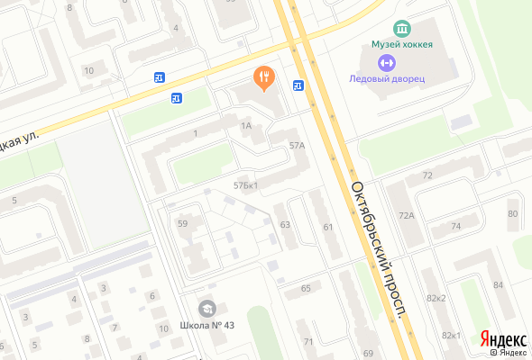 ЖК Дом по пр-ту Октябрьский, 57Б
