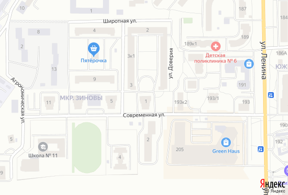 ЖК по ул. Современная, 1