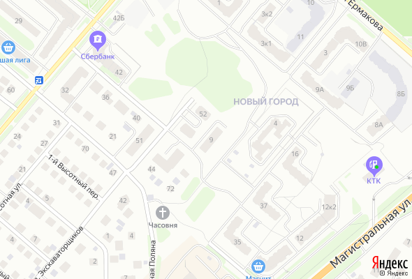 ЖК По ул. Экскаваторщиков