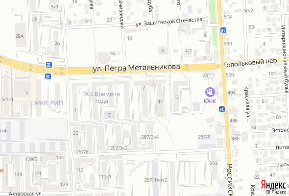 ЖК Петра Метальникова 7