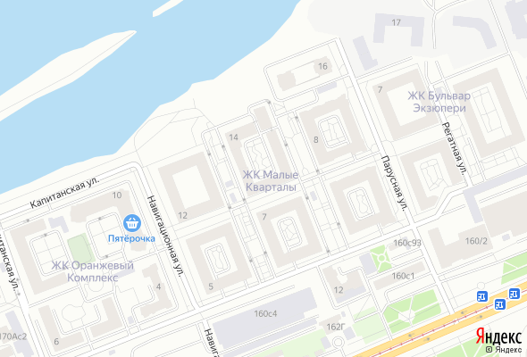 ЖК Малые кварталы на Южном берегу