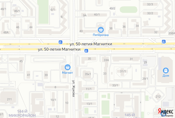 ЖК Дом по ул. 50-летия Магнитки, 35
