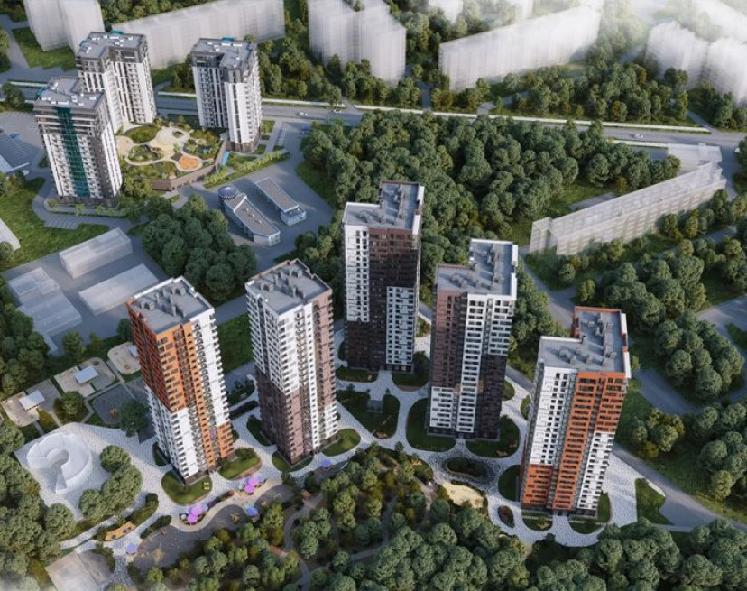 ЖК Одинград. Кварталы Лесной и Центральный