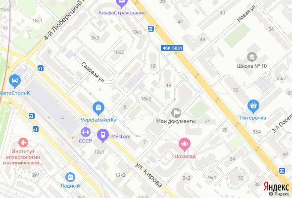 ЖК Октябрьский проезд 18К2
