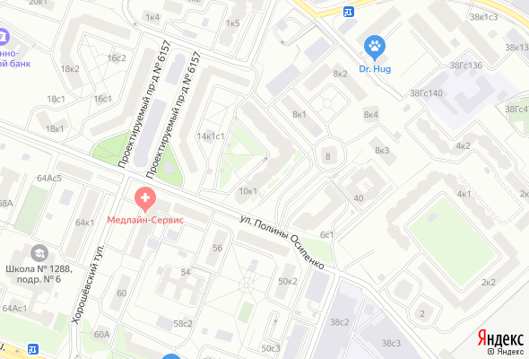 ЖК Полины Осипенко 10к1