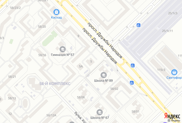 ЖК Дом по пр-кту Дружбы Народов