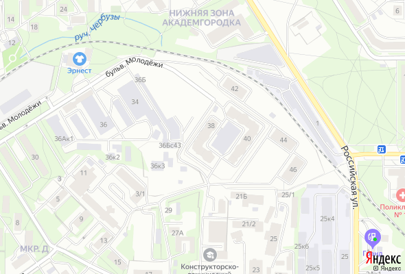 ЖК По б-ру Молодежи, 38, 40
