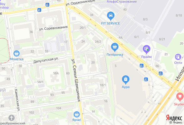 ЖК По ул. Семьи Шамшиных