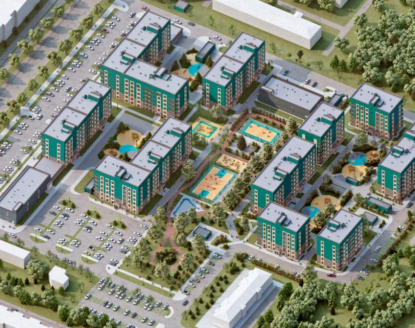 ЖК Атмосфера. Квартал у озера