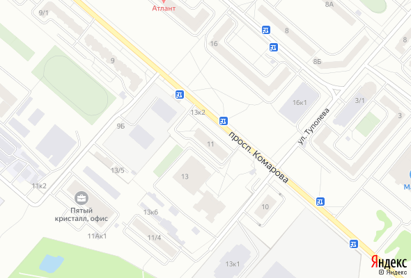 ЖК на Комарова 13
