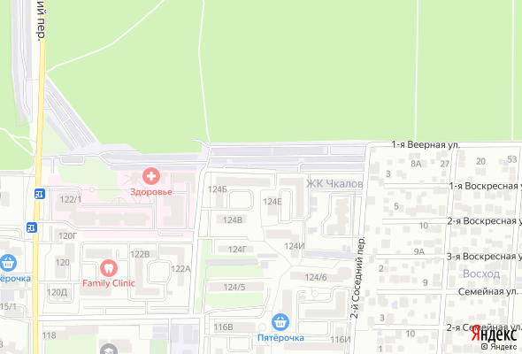 ЖК Дом по пер. Днепровскому, 124м
