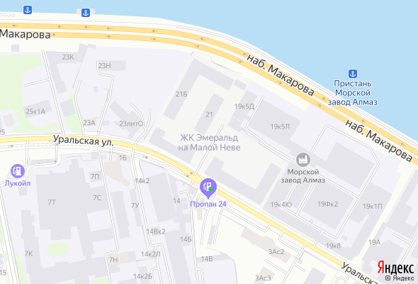 ЖК Эмеральд на Малой Неве