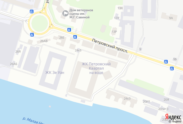ЖК Петровский квартал на воде
