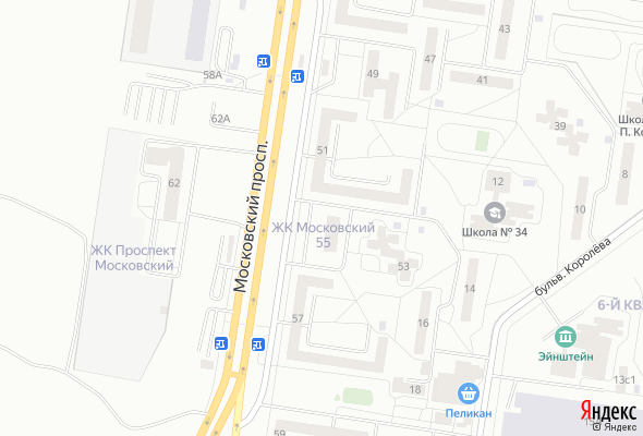 ЖК Московский проспект 55