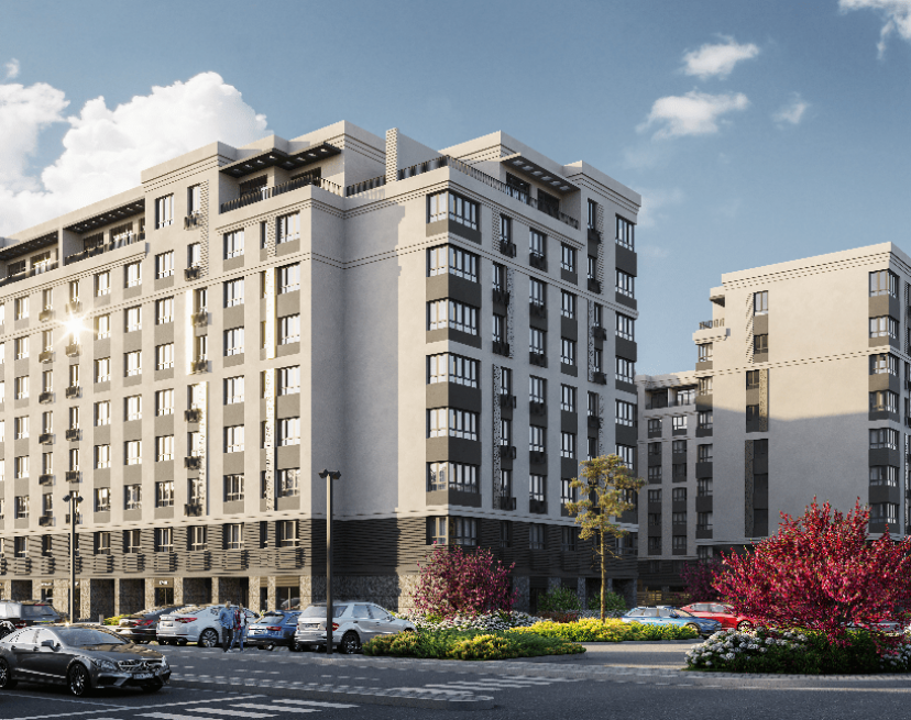 ЖК LIFE RESIDENCE квартал и парк