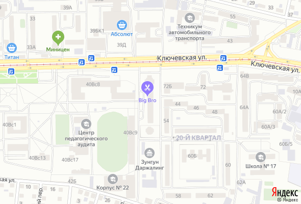 ЖК ул. Ключевская