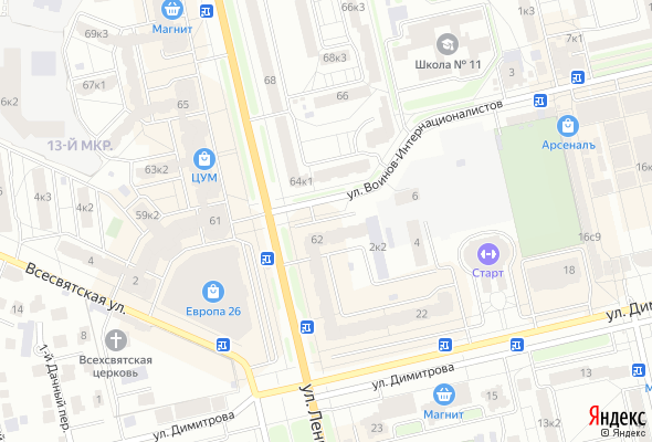 ЖК Дом по ул. Воинов-Интернационалистов
